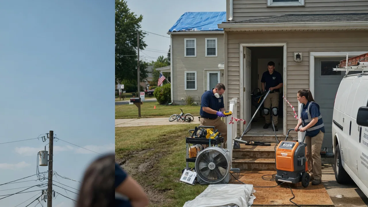 Water Damage Repair in Senecaville, OH near me
